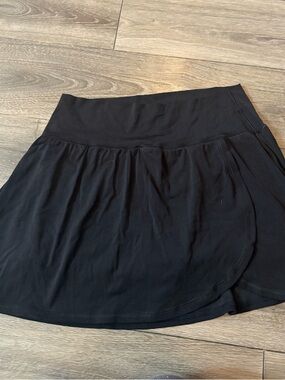 aerie Black Skort with Wide Waistband NWOT